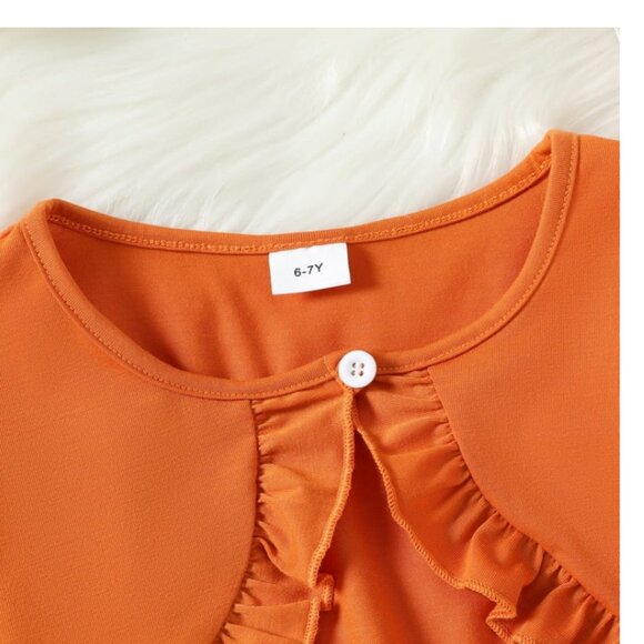 PatPat 2pcs Kid Girl Dress and Cardigan Floral Print Sleeveless Dress Size 9-10Y - Picture 3 of 5